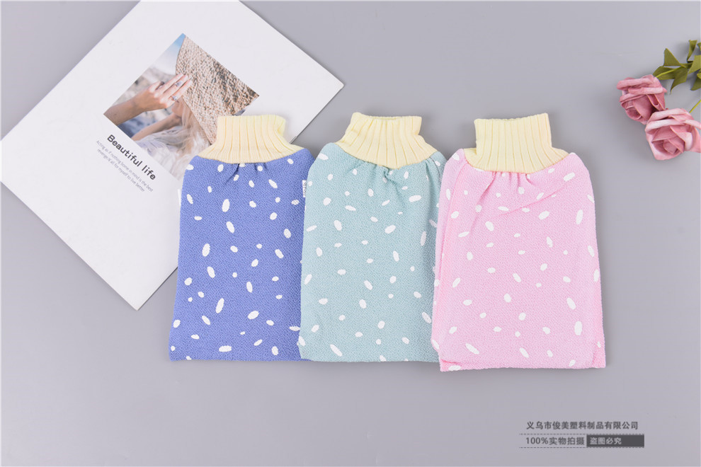 Bath Bath Towel Double-Sided Women's Men's Bath Sponge Household Strong Rubbing Rub Back Rubbing Gadget Gloves