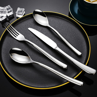 304 Thickened Stainless Steel Kitchenware Set Hollow Bamboo Handle Ladle Spoon Kitchen Cooking Utensils Soup Spoon Leakage