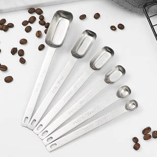 304 Thickened Stainless Steel Kitchenware Set Hollow Bamboo Handle Ladle Spoon Kitchen Cooking Utensils Soup Spoon Leakage