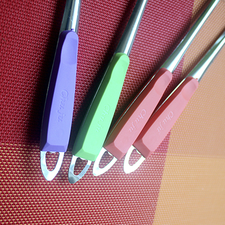 Kitchen utensils handle stainless steel soup spoon Kitchen pot soup soup soup mixing spoon can be hung up ladle hot pot spoon