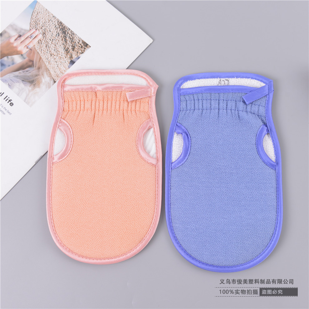 Bath Towel Bath Sponge Mud Rubbing Dusting Bath Bath Gloves Thicken and Lengthen Exfoliating Back Rubbing Gloves