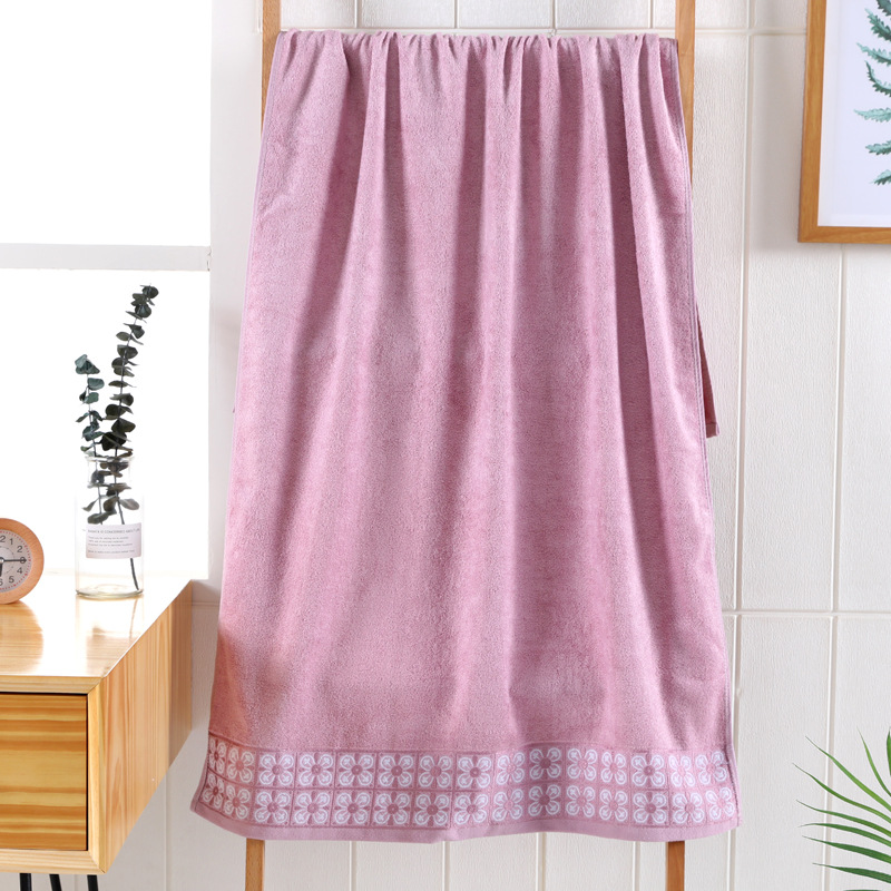 Yiwu Good Goods Bamboo Pulp Fiber Bath Towel Bath Towel Daily Necessities Adult Face Towel Gift Set Box Towels