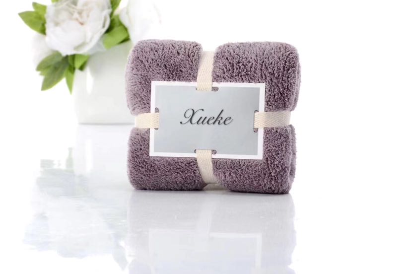 Super fine fiber coral velvet towel towel bath towel high-quality packaging gift export to Japan and South Korea Super fine fiber coral velvet towel towel bath towel high-quality packaging gift export to Japan and South Korea