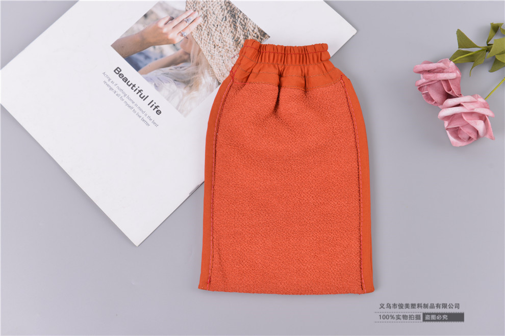 Bath Towel Double-Sided Men's and Women's Dual-Use Strong Rubbing Exfoliating Rub Back Bath Household Bath Towel Gloves