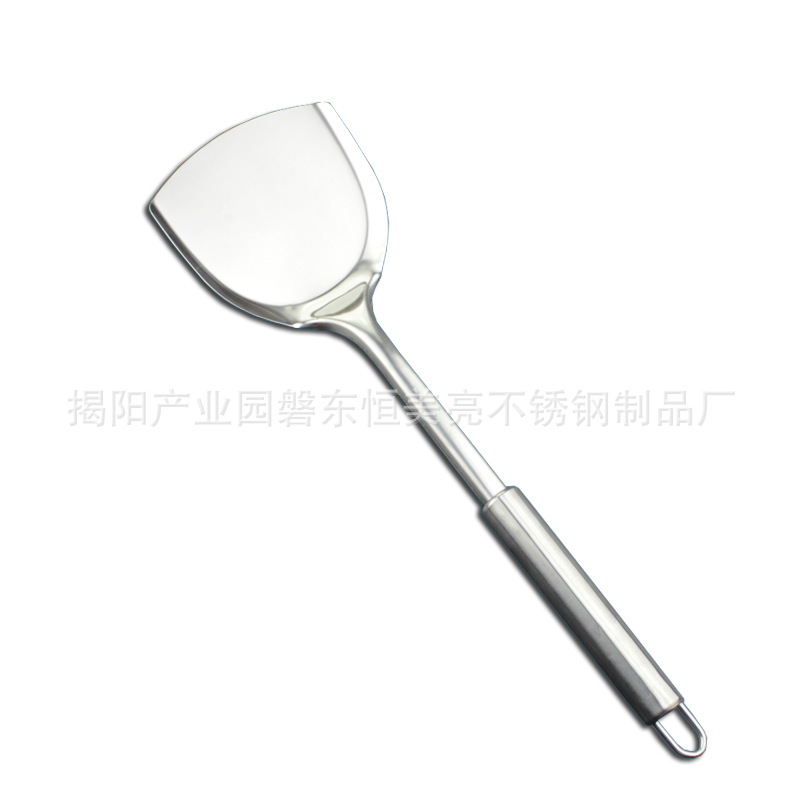 Stainless Steel Kitchenware Spatula Spatula Stainless Steel Soup Ladle Meal Spoon Promotional Gifts Kitchen Supplies 0.8mm