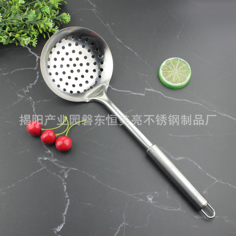Stainless Steel Kitchenware Spatula Spatula Stainless Steel Soup Ladle Meal Spoon Promotional Gifts Kitchen Supplies 0.8mm