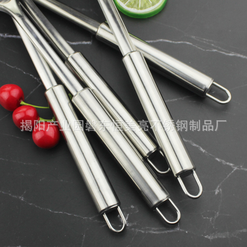 Stainless Steel Kitchenware Spatula Spatula Stainless Steel Soup Ladle Meal Spoon Promotional Gifts Kitchen Supplies 0.8mm
