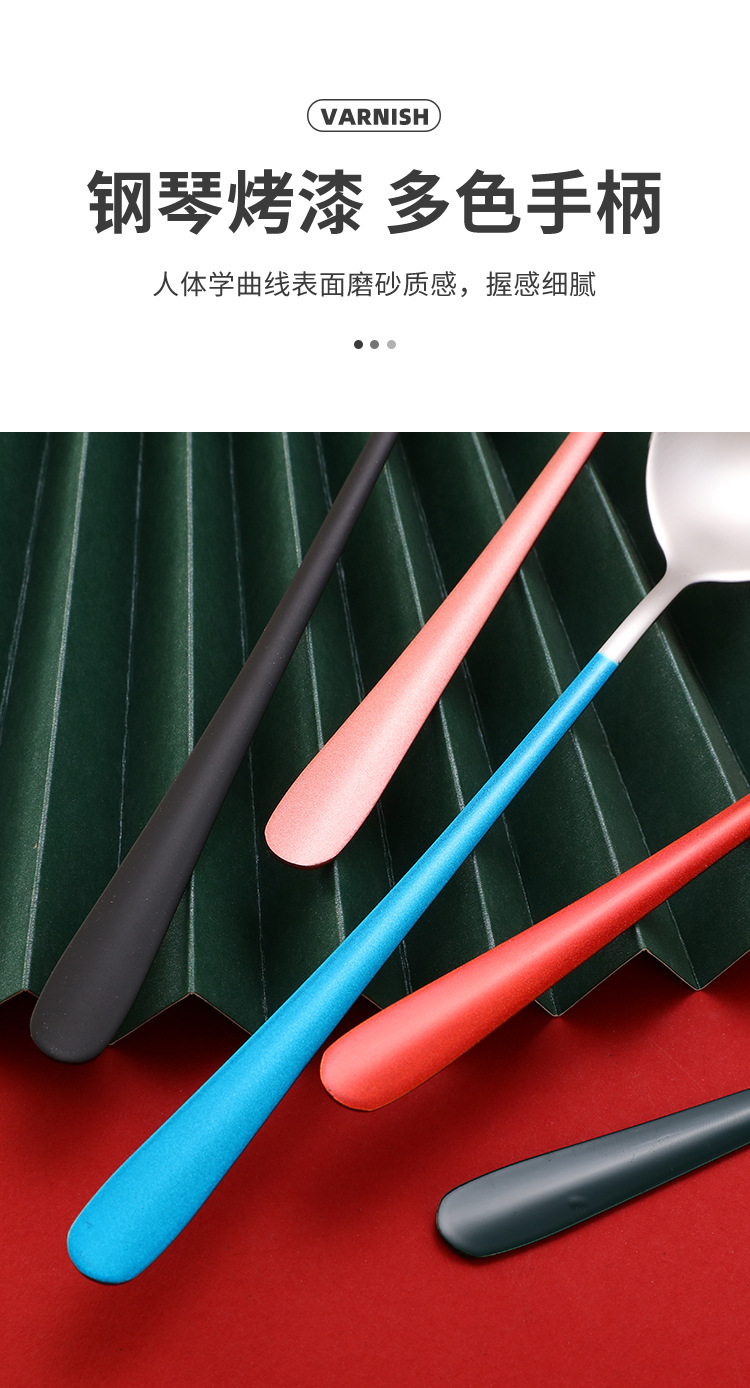 Stainless Steel Korean Spoon Thickened Home Ladle Eating Spoon Student Tableware Creative Trending Soup Spoon Spoon Stainless Steel Korean Spoon Thickened Home Ladle Eating Spoon Student Tableware Creative Trending Soup Spoon Spoon