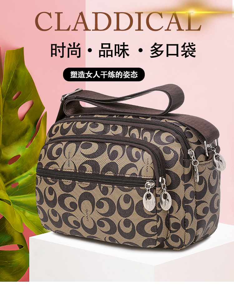 2020 New Middle-Aged Mom Bag Women's Business Collect Money Multi-Functional Shoulder Messenger Phone Bag Shopping Pouch 2020 New Middle-Aged Mom Bag Women's Business Collect Money Multi-Functional Shoulder Messenger Phone Bag Shopping Pouch