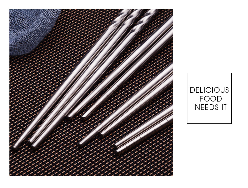2021 New Blue and White Porcelain Printing Chinese Mirror Polished round Chopsticks 201 Stainless Steel Household Hotel Tableware 2021 New Blue and White Porcelain Printing Chinese Mirror Polished round Chopsticks 201 Stainless Steel Household Hotel Tableware