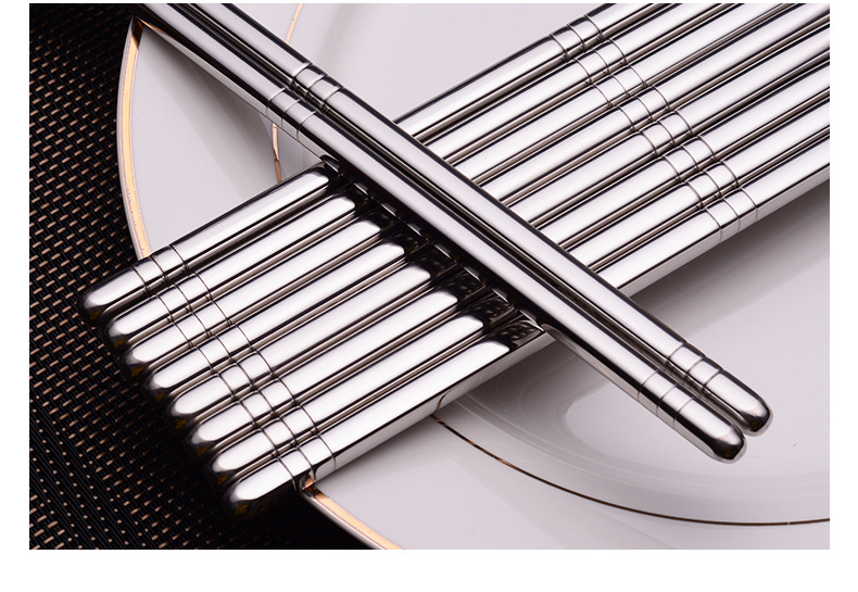 201 Stainless Steel Chopsticks Single and Double Pack Suction Card Chopsticks Chinese Hollow Craft Student School Gifts Customizable 201 Stainless Steel Chopsticks Single and Double Pack Suction Card Chopsticks Chinese Hollow Craft Student School Gifts Customizable