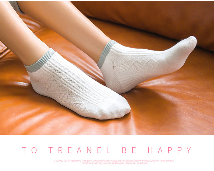 Socks Women's Socks Candy Color Rhombic Boat Socks Cute Thin Japanese Style Women's Socks Athletic Socks Value for Money Socks Women's Socks Candy Color Rhombic Boat Socks Cute Thin Japanese Style Women's Socks Athletic Socks Value for Money
