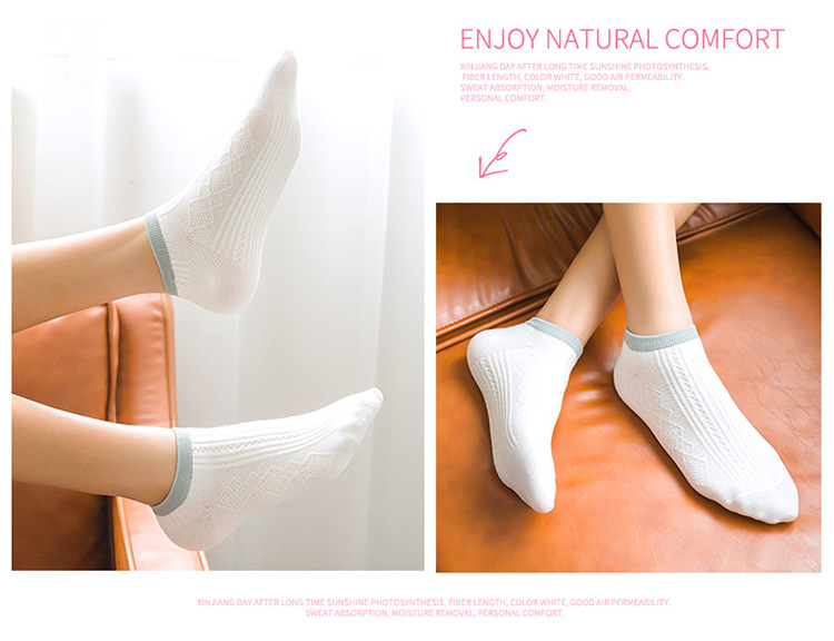Socks Women's Socks Candy Color Rhombic Boat Socks Cute Thin Japanese Style Women's Socks Athletic Socks Value for Money Socks Women's Socks Candy Color Rhombic Boat Socks Cute Thin Japanese Style Women's Socks Athletic Socks Value for Money