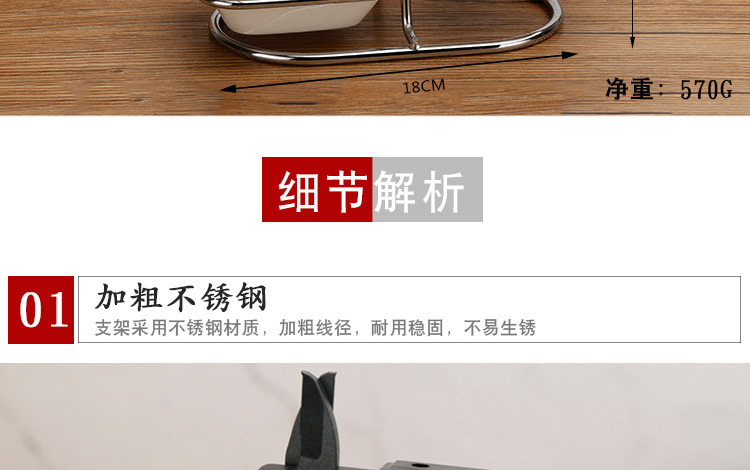 Stainless Steel Soup Ladle Spoon Holder Sub-Hot Pot Spoon Holder Ceramic Square Bowl Tableware Drainer Soup Ladle Rest Wholesale Stainless Steel Soup Ladle Spoon Holder Sub-Hot Pot Spoon Holder Ceramic Square Bowl Tableware Drainer Soup Ladle Rest Wholesale