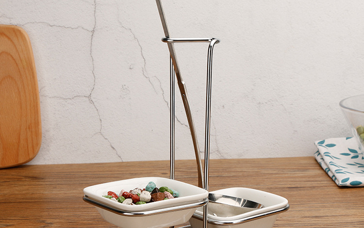 Stainless Steel Soup Ladle Spoon Holder Sub-Hot Pot Spoon Holder Ceramic Square Bowl Tableware Drainer Soup Ladle Rest Wholesale Stainless Steel Soup Ladle Spoon Holder Sub-Hot Pot Spoon Holder Ceramic Square Bowl Tableware Drainer Soup Ladle Rest Wholesale