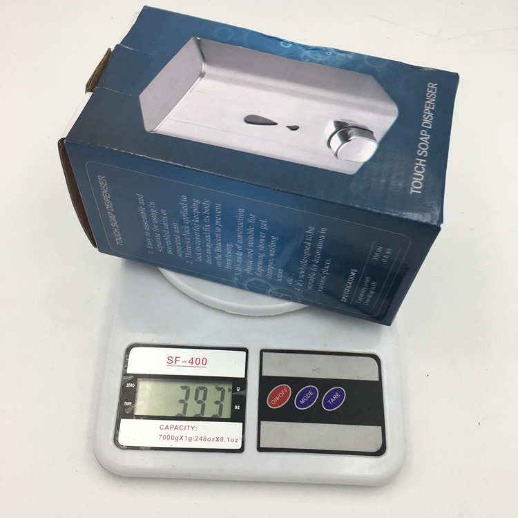 Hand sanitizer box manufacturer custom stainless steel 304 soap dispenser hotel single head soap dispenser