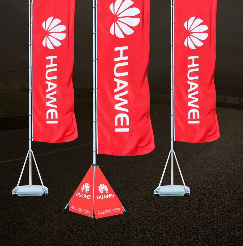 Outdoor Advertising Retractable Water Injection Flagpole Base 5 M 3.5 M Dao Qi Customized Aluminum Alloy Water Injection Flag Water Injection Flagpole Rod