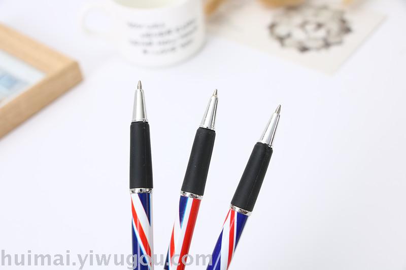 British flag union jack ball point pen press type 1.0 pen