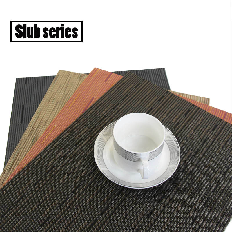 bamboo festival series PVC table mat tesla Lin table mat crossborder ecommerce hot style flag environmental protection