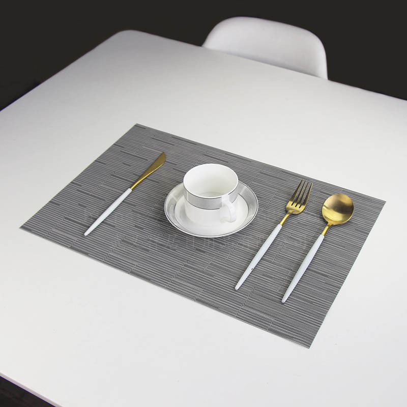 bamboo festival series PVC table mat tesla Lin table mat crossborder ecommerce hot style flag environmental protection