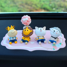 CarMounted Small Red Flag Car Decoration Entrepreneurship Car Interior Decoration Supplies Car Desk Red Flag Decoration