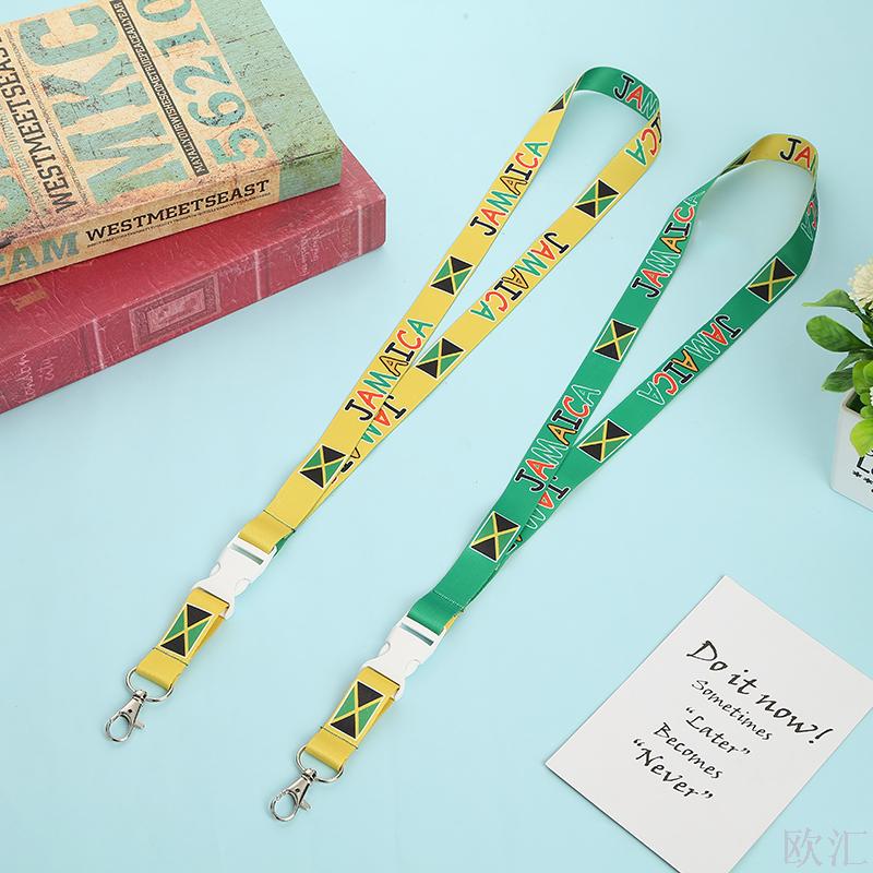 Thermal Transfer Printing Mobile Phone Strap-Custom Flag Lanyard Certificate Rope