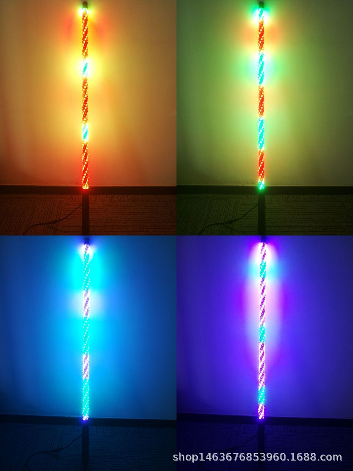 Flagpole Lights Led offRoad Beach Flag Pole Light Original Production 300 Mode Horse Running Light Curved Hanging Flag