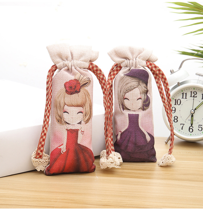 Factory direct sale of new cartoon lovely aroma package creative car decoration bamboo charcoal package wardrobe in addition to flavor sachets