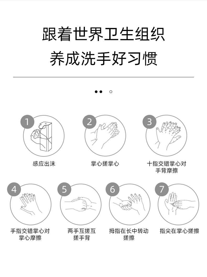 Smart Inductive Soap Dispenser Household Hotel Automatic Foam Machine Hand Washing Machine Touch-Free Bathroom Washing Phone