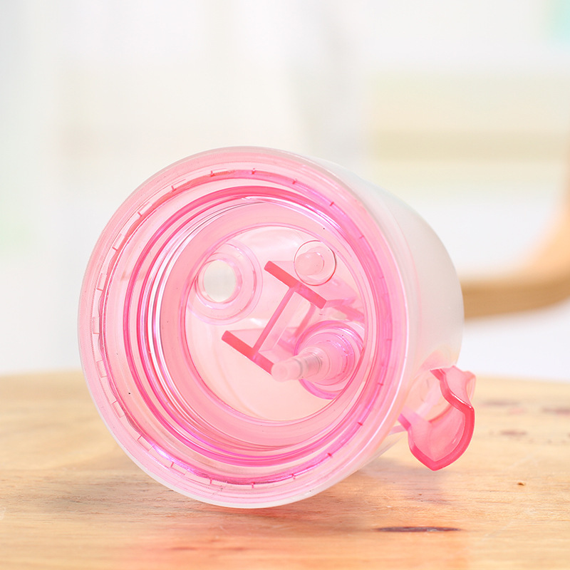 Outdoor Sports Water Spray Plastic Cup Double Wall Water Bottle Summer Hydrating Cooling Spray Cup Gift Cup