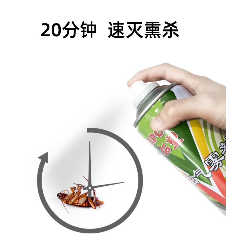 Household Insecticide Spray Indoor Insecticide Aerosol Mosquito Repellent Cockroach Killer Fly Ant Lice Removal Flea Spray