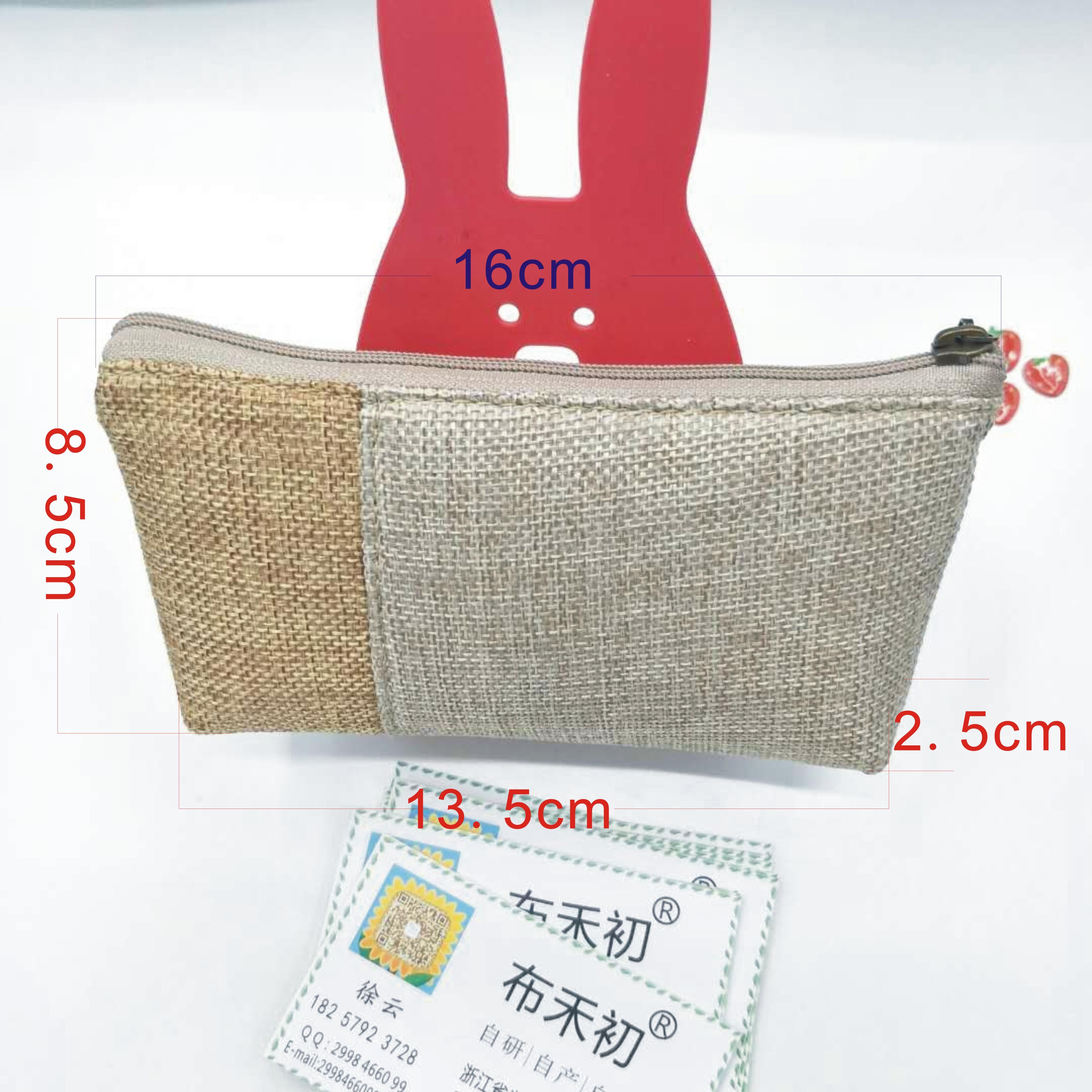 Buhechu New Plain Linen Color Matching Waterproof Coin Purse Card Holder Key Case Buggy Bag Factory Direct Sales Customizable Buhechu New Plain Linen Color Matching Waterproof Coin Purse Card Holder Key Case Buggy Bag Factory Direct Sales Customizable