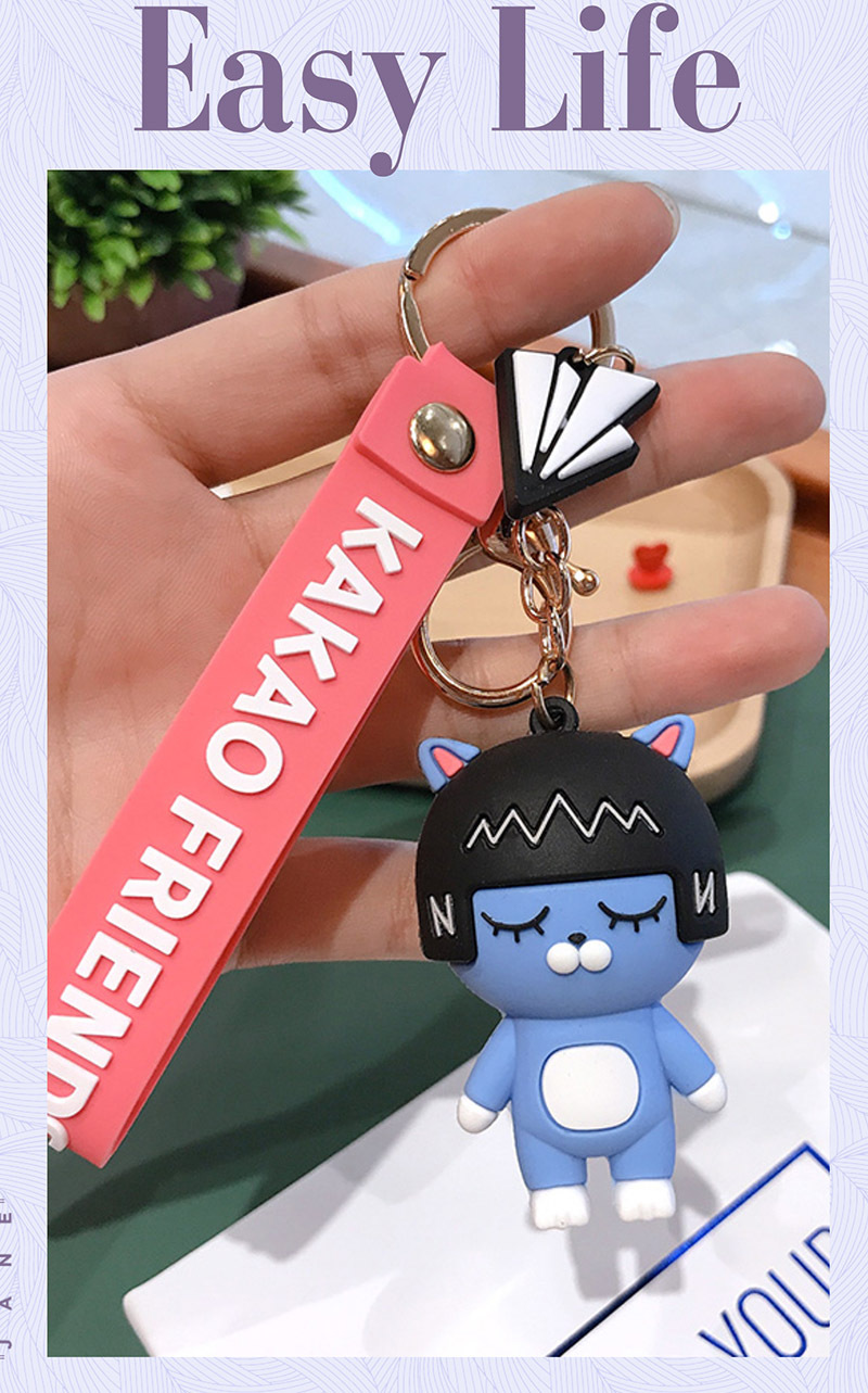 Creative PVC Cartoon Key Button Epoxy Cartoon Card Series Couple Bags Key Pendants Gift Customization Creative PVC Cartoon Key Button Epoxy Cartoon Card Series Couple Bags Key Pendants Gift Customization