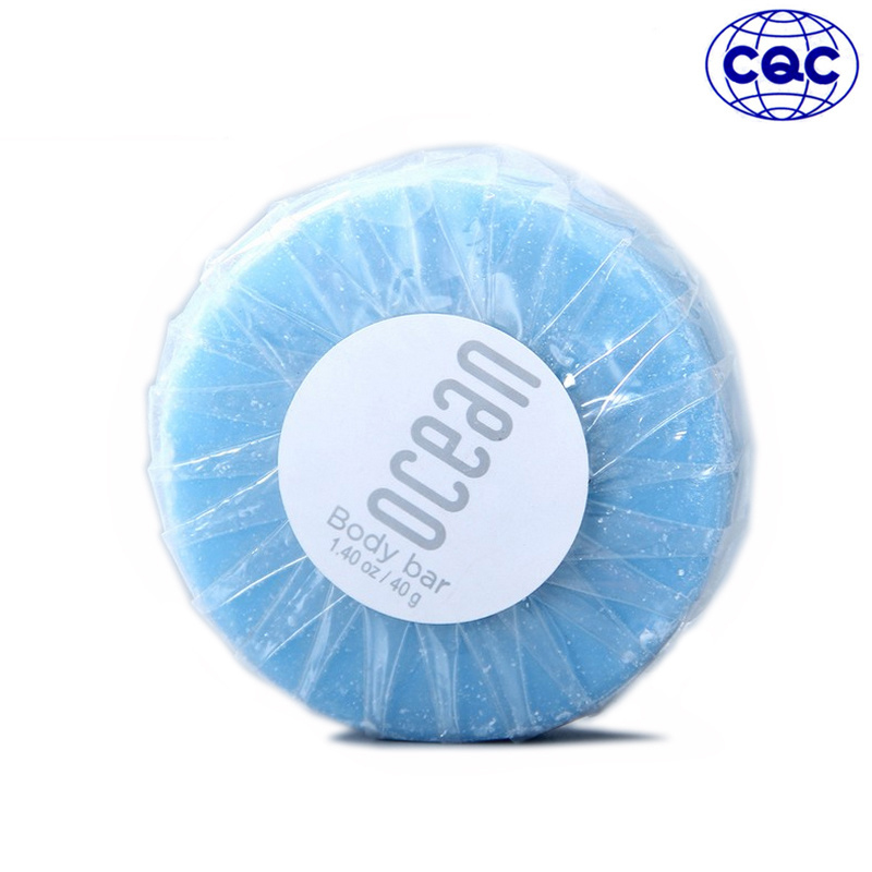 Wholesale Hotel Disposable Supplies High-Grade Little Soap Soap Bathing Place Transparent Handmade Soap Bath Washing Set