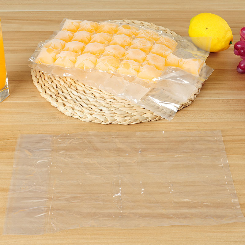 Disposable Self-Sealing Ice Tray Bags Ice Cube Mold Household Passion Fruit Ice Tearable Ice Bag 10 Pieces
