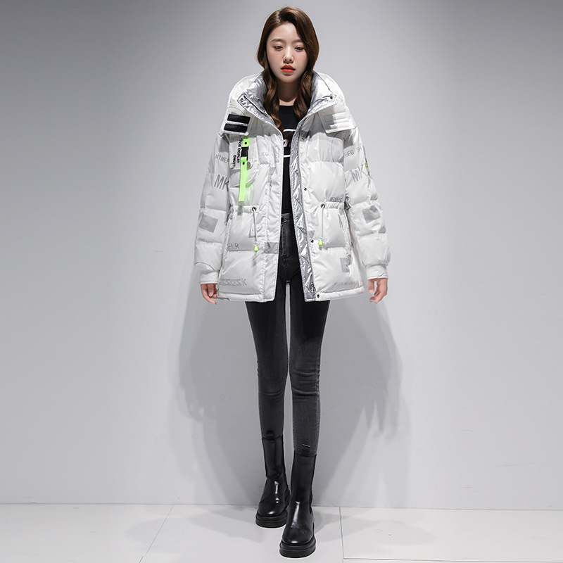 Disposable down Jacket Women&#039;s Winter Korean Style New Glossy Anti-90 Velvet White Duck down Women&#039;s down Jacket Wholesale
