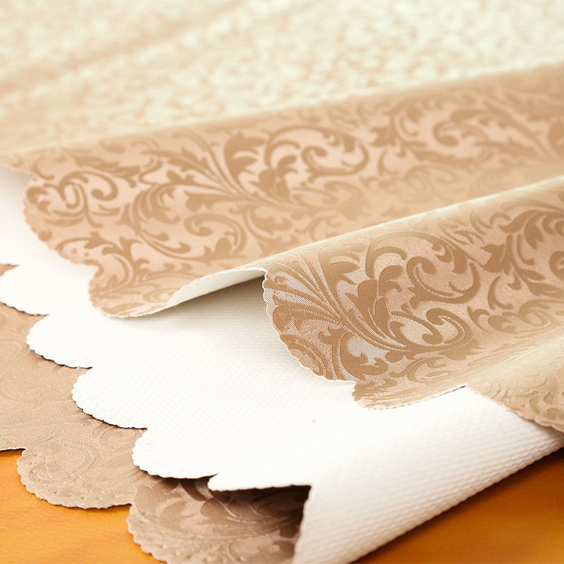 Wannianqing Deep Coffee Tablecloth Waterproof Oil-Proof Anti-Fouling Disposable Tablecloth Fabric Activity Home Tablecloth