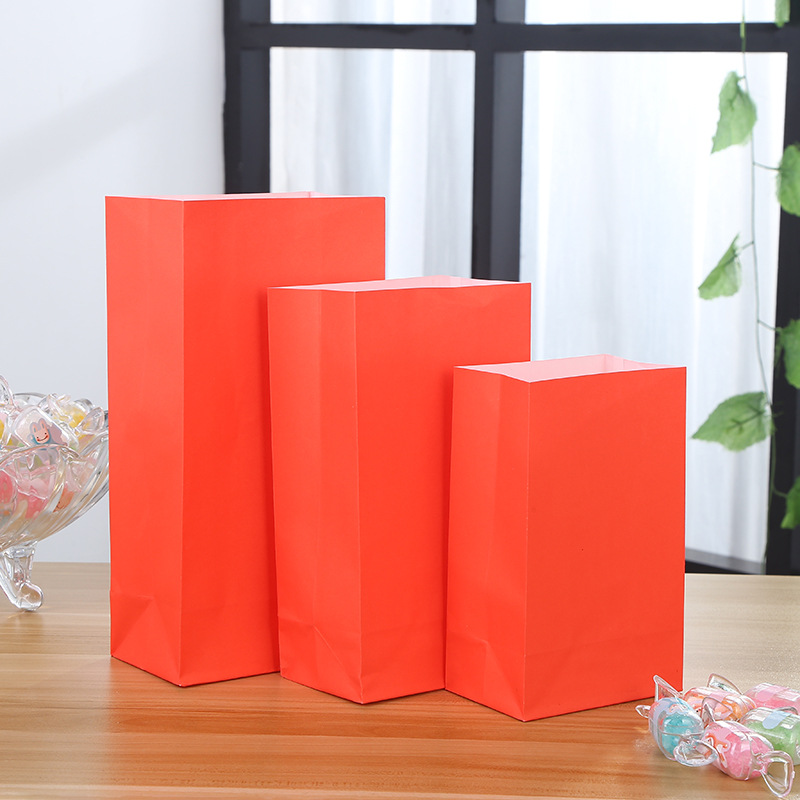 Manufacturers customized disposable food kraft bread packaging bags plastic food bags spot wholesale Manufacturers customized disposable food kraft bread packaging bags plastic food bags spot wholesale