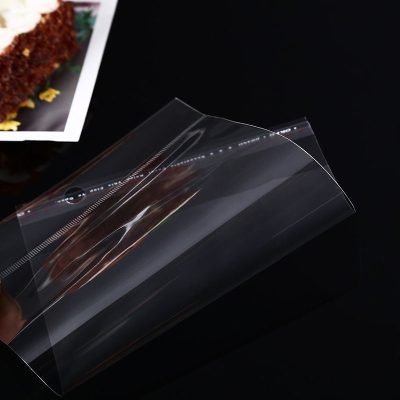 OPP Self-Adhesive Bag Self-Adhesive Transparent Disposable Clothing Ornament Plastic Packaging Bag Mask OPP Hanging Hole Packaging Bag