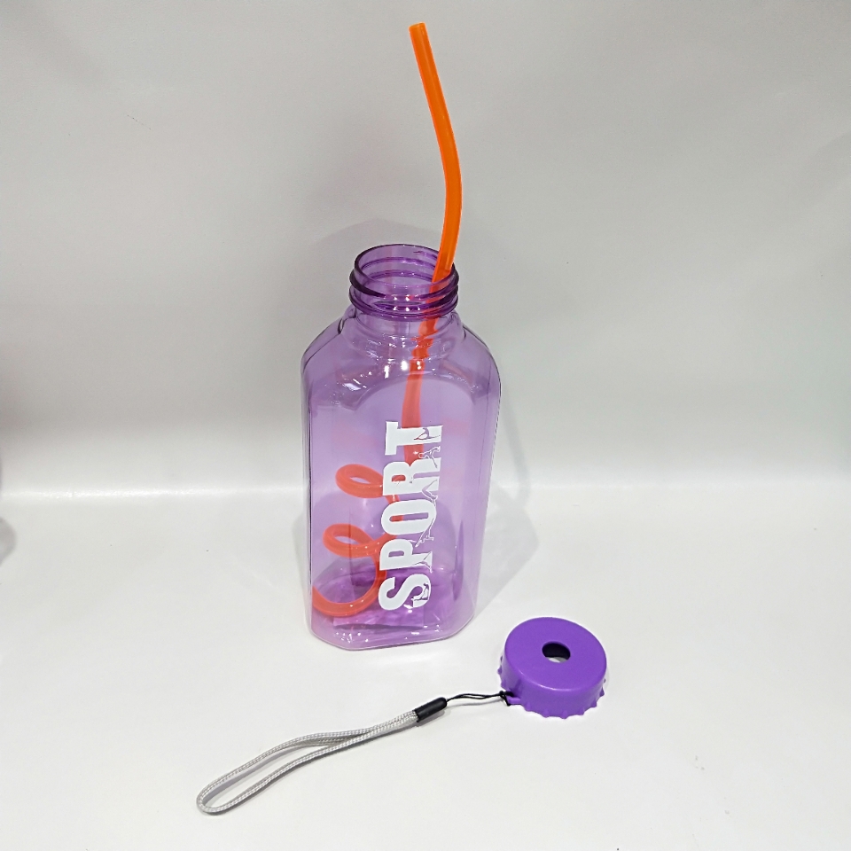 J01-1631a-1 Simple personality straw cups disposable collapse-resistant gift cups large capacity plastic water cups