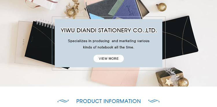 Hot selling list stationery items customized size cover spir