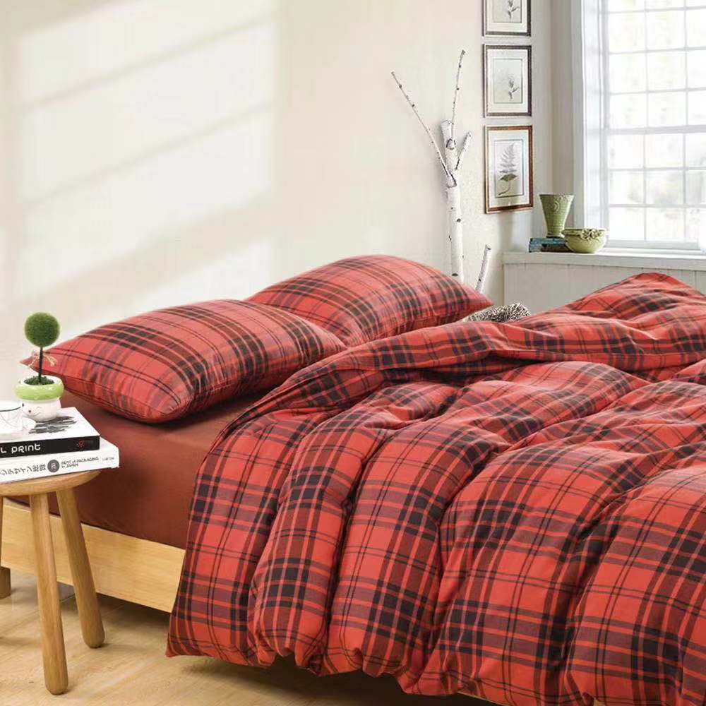 Bedding Cotton Flannel Set Four-Piece Bedding Set