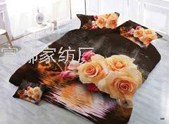 Four-Piece Bedding Set 3D Printing Quilt Cover Bed Sheet Quilt Cover Pillow plus-Sized Size Foreign Trade Custom Chemical Fiber Polyester Four-Piece Bedding Set 3D Printing Quilt Cover Bed Sheet Quilt Cover Pillow plus-Sized Size Foreign Trade Custom Chemical Fiber Polyester