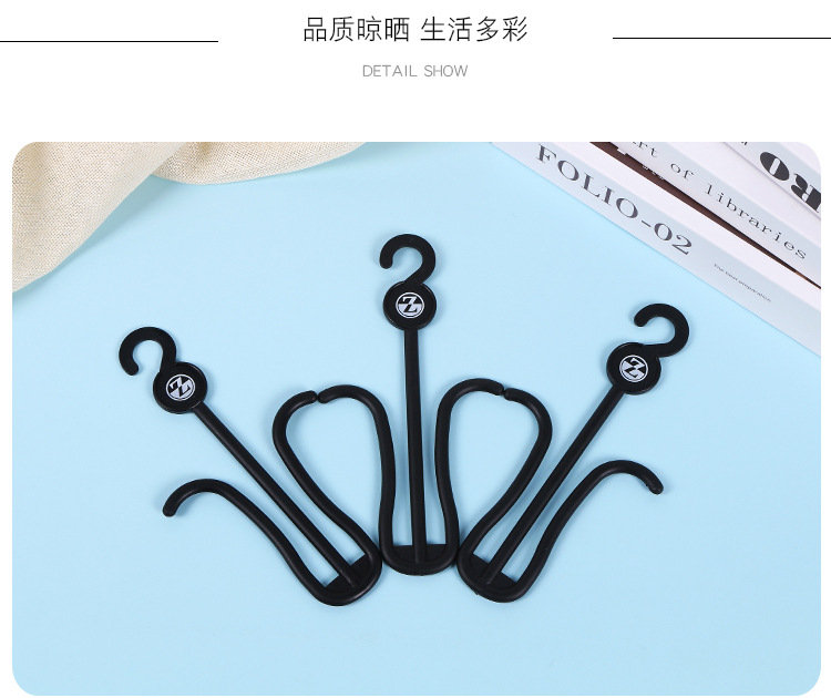 Manufacturers Direct large slipper hook plastic shoe hook shoes display hook wholesale customizable color Manufacturers Direct large slipper hook plastic shoe hook shoes display hook wholesale customizable color