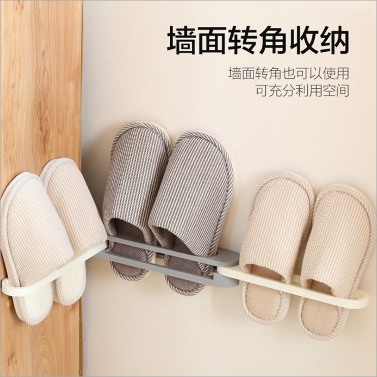 One-to-Three Folding Slipper Rack Bathroom Rack Toilet Three-in-One Wall-Mounted Shoe Rack Punch-Free Storage One-to-Three One-to-Three Folding Slipper Rack Bathroom Rack Toilet Three-in-One Wall-Mounted Shoe Rack Punch-Free Storage One-to-Three