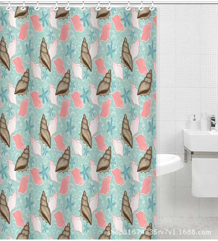 Manufacturer spot wholesale direct new high environmental protection bamboo curtain toilet mildew bath