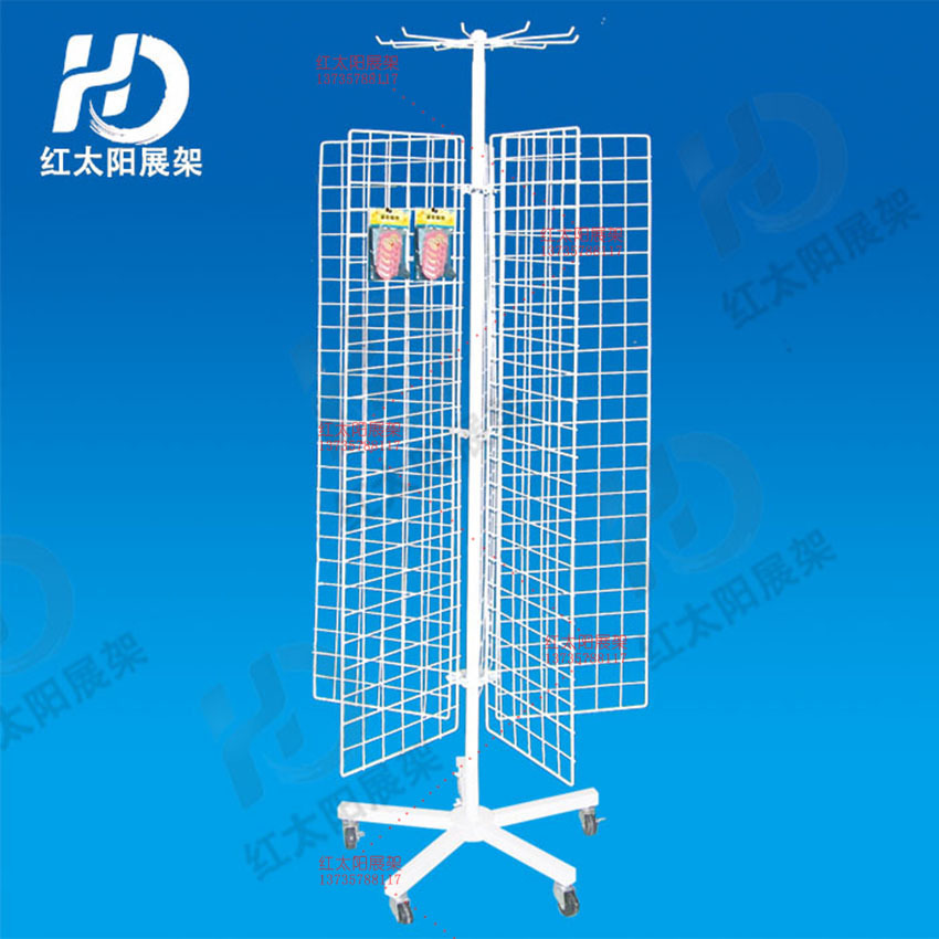 Red sun manufacturers directly provide super special 5 display rack multi-side can choose to display a slipper rack