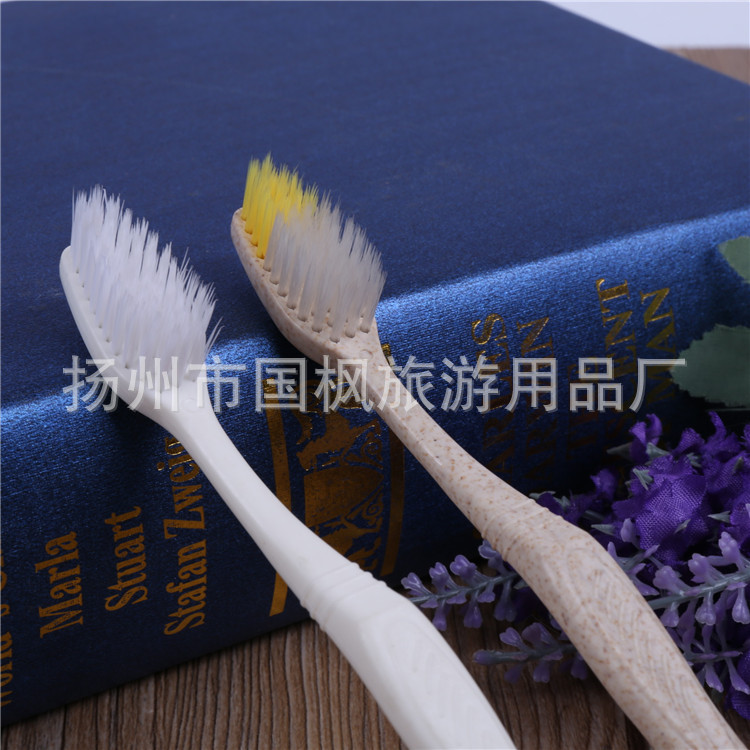 Star Hotel Standard Disposable Supplies Toothpaste Toothbrush Standard Two-in-One Large Two-Color Leaf Toothbrush Non-Slip Star Hotel Standard Disposable Supplies Toothpaste Toothbrush Standard Two-in-One Large Two-Color Leaf Toothbrush Non-Slip
