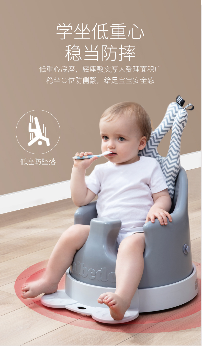 IBaby Baby Dining Chair Children Eating Baby MultiFunctional Dining Chair Household Dining Table Children Portable Chair
