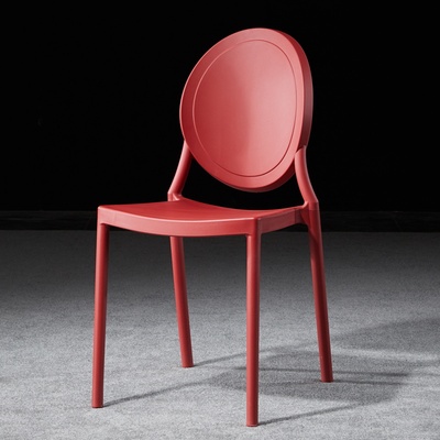 Factory Direct Sales Nordic Fashion Leisure Dining Chair Adult Thickened Internet Celebrity Dressing Stool Simple Modern Restaurant Plastic Chair